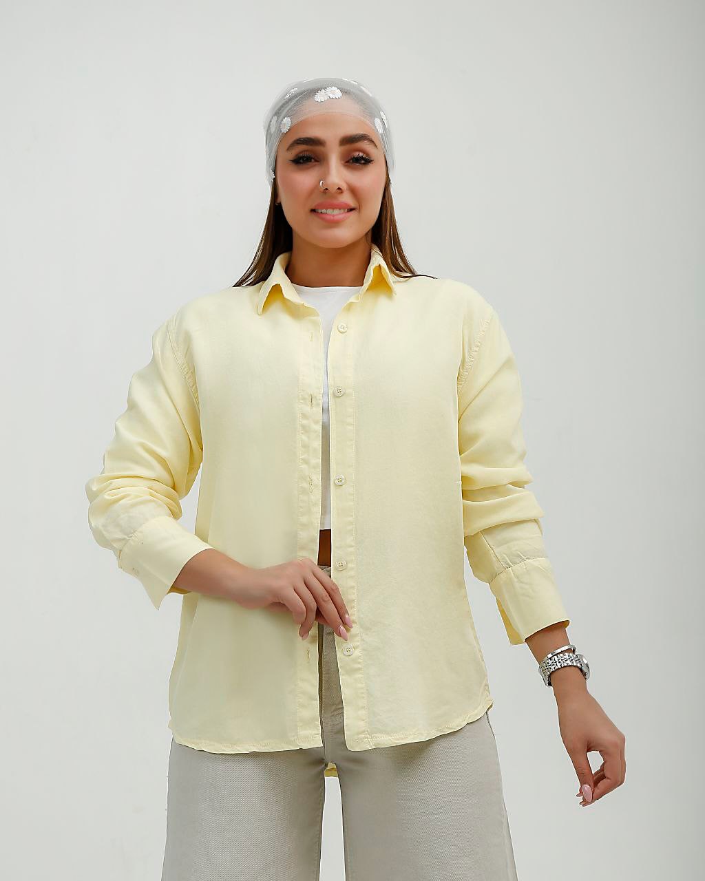 شومیز سیلک MAC فری سایز