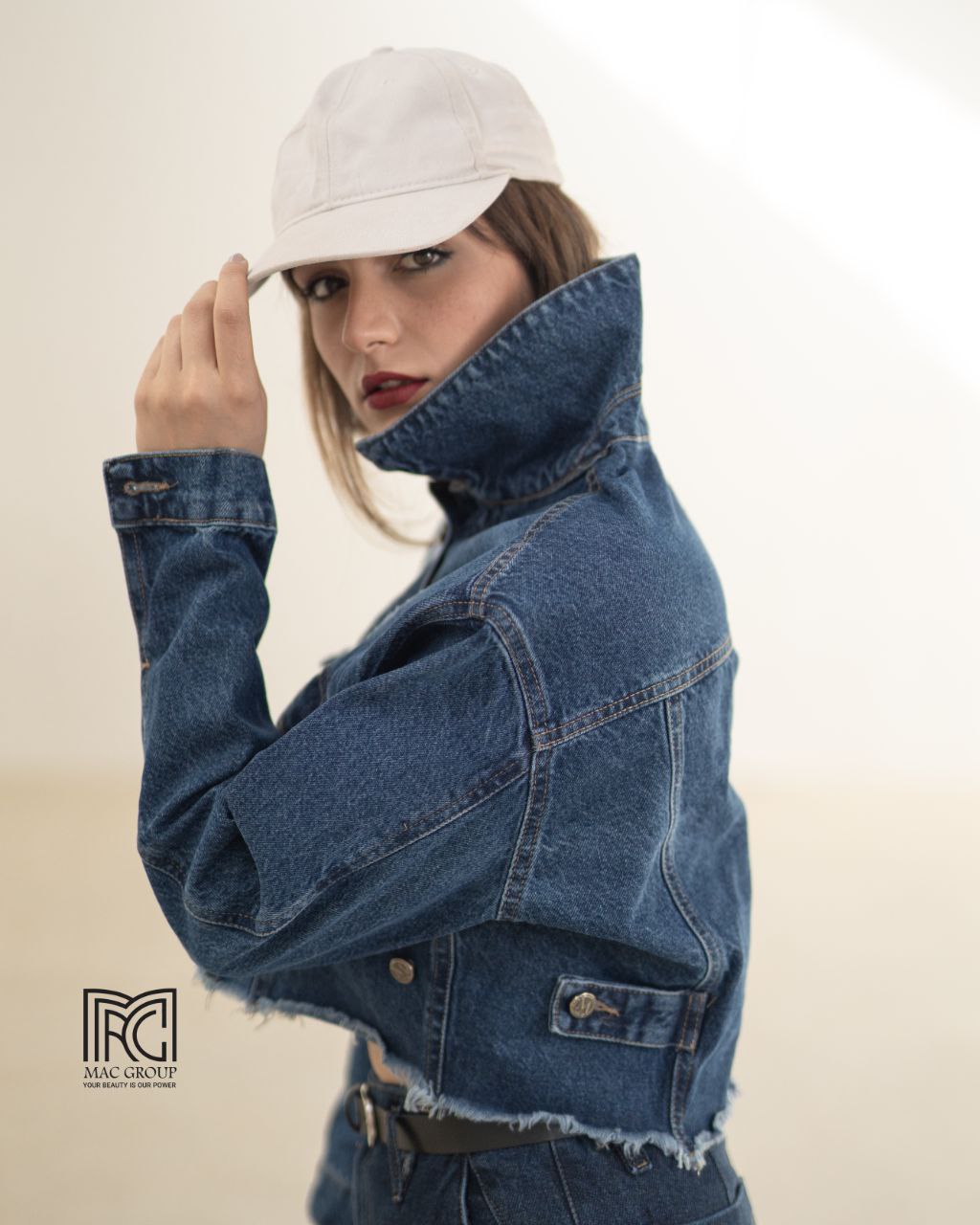 کت جین ریگلاژی مک جین پارچه جین اصلی